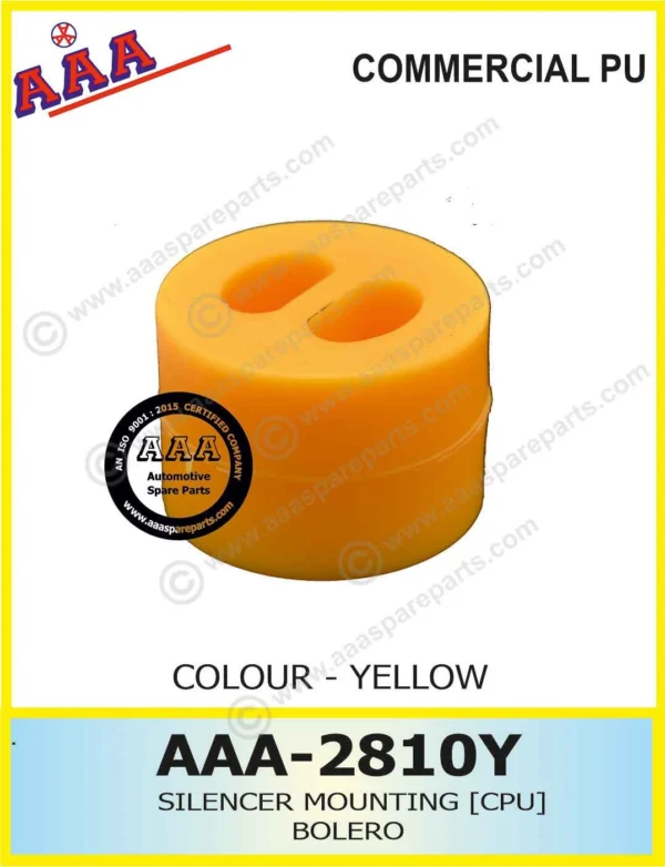 SILENCER MOUNTING BOLERO [YELLOW]