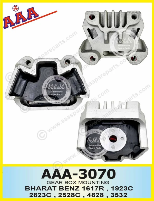 RUBBER MOUNTING GEAR BOX BHARAT BENZ