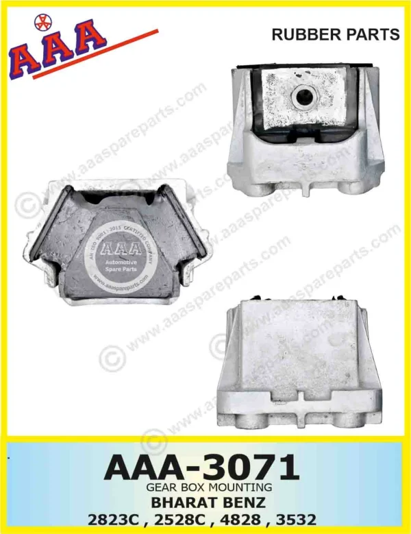 RUBBER MOUNTING GEAR BOX BHARAT BENZ BS6 MODELS