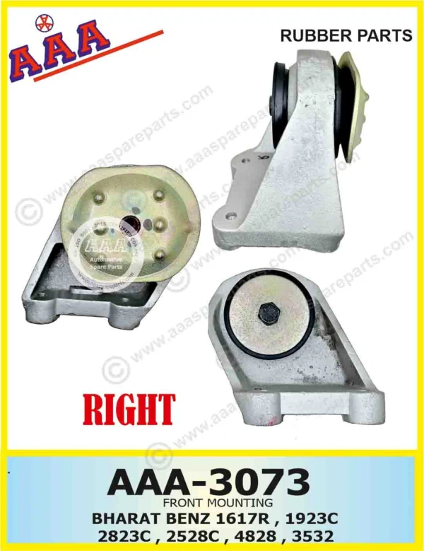 RUBBER MOUNTING FRONT RIGHT BHARAT BENZ