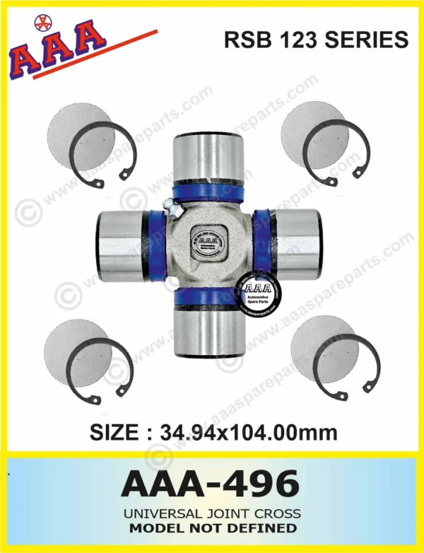 UNIVERSAL JOINT CROSS- RSB 123 SERIES