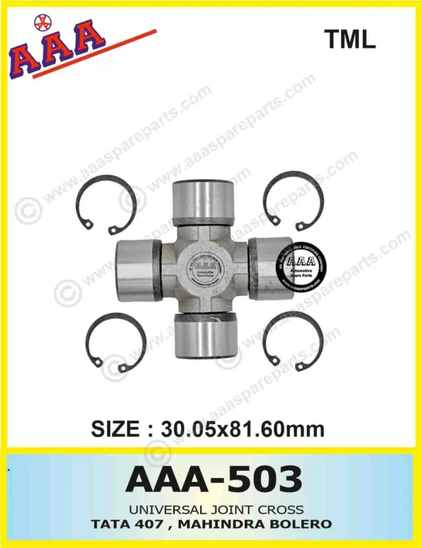 UNIVERSAL JOINT CROSS-TATA 407/ 206/ SIERRS/ ESTATE/ SUMO O/L