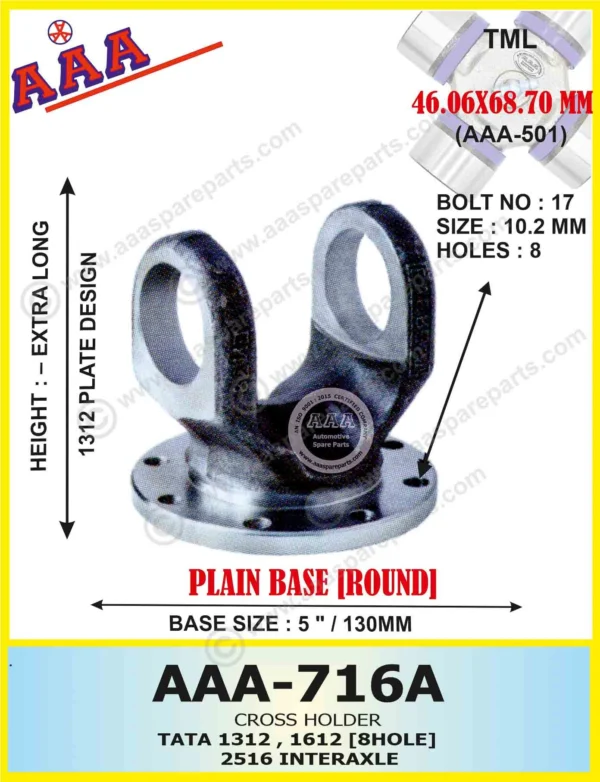 C.H TATA 1312 LONG (FOR 2516 INTERAXLE)