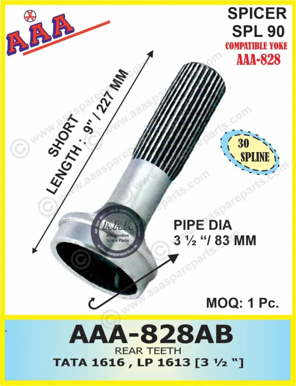 R.T. TATA 1616 / LP 1613, LEYLAND 3516 / 3015 (THIN SPLINE) – SMALL